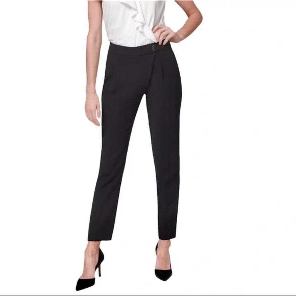 White House Black Market Black Ankle Pants